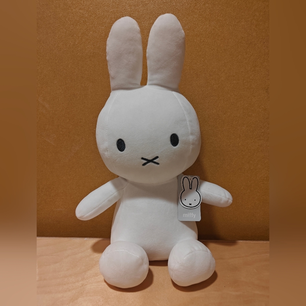 Miffy White Plush Bunny